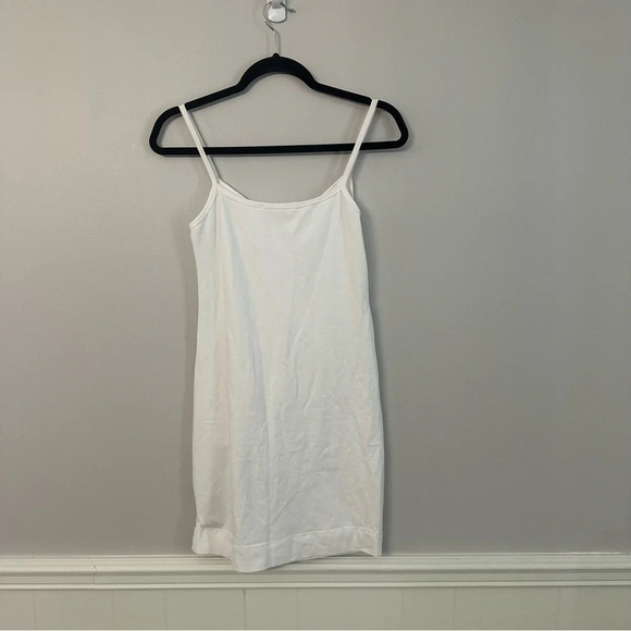 LAMade White Cami Tank Top V-Neck Mini Dress in White NWOT - Picture 10 of 10